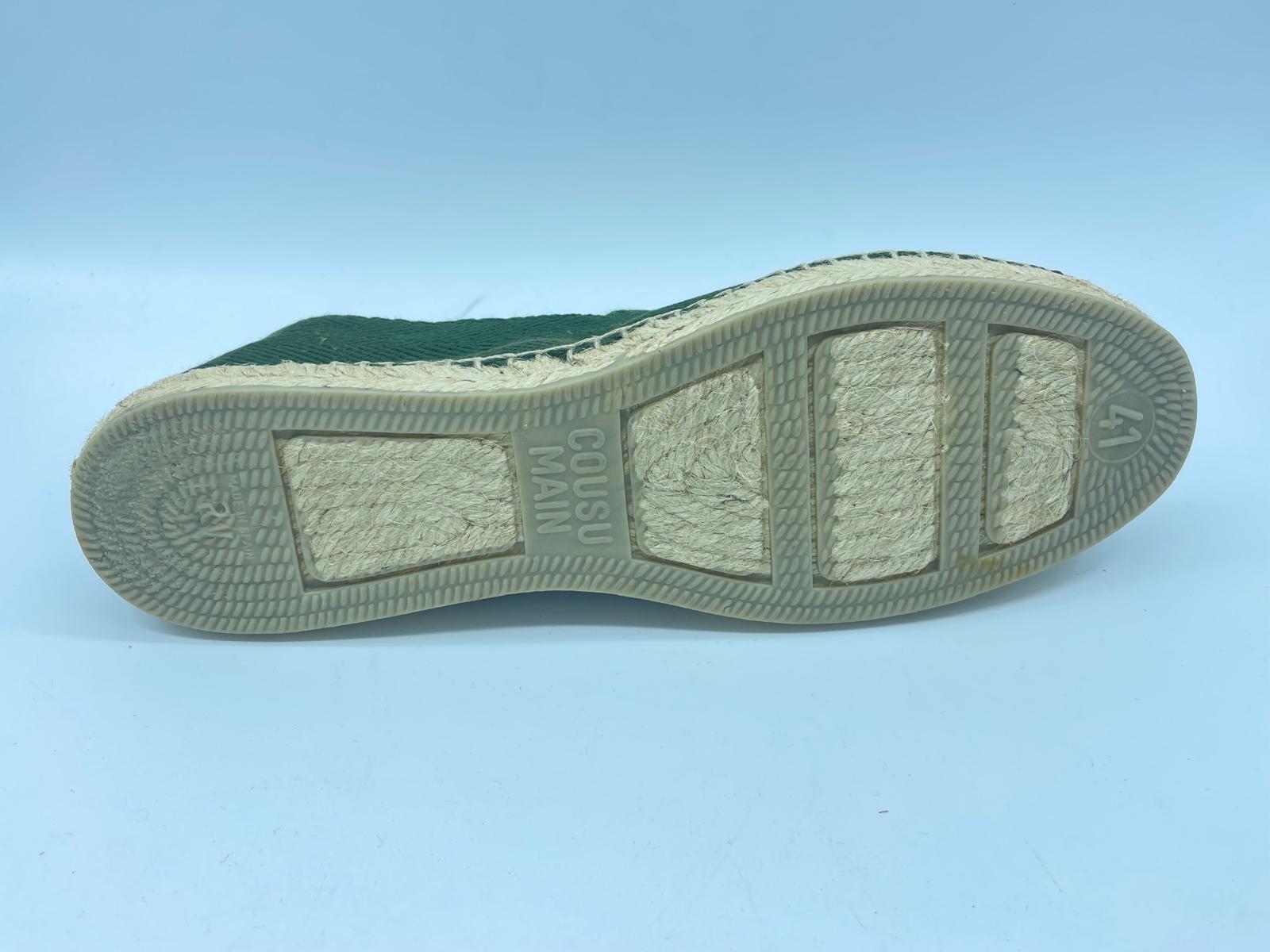 ALPARGATA DE TEJIDO ESPIGA KAKI