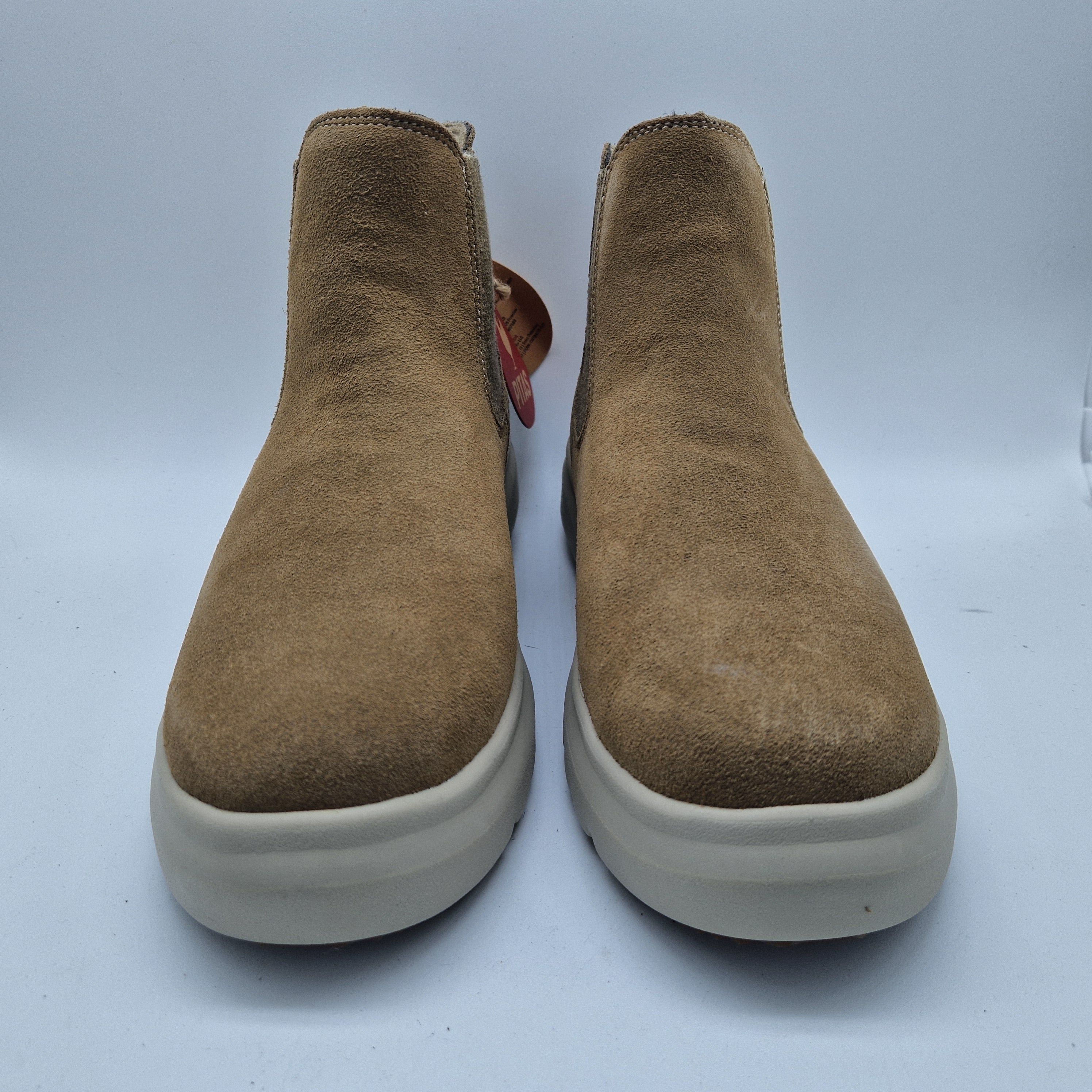 BOTITA EN SERRAJE CAMEL