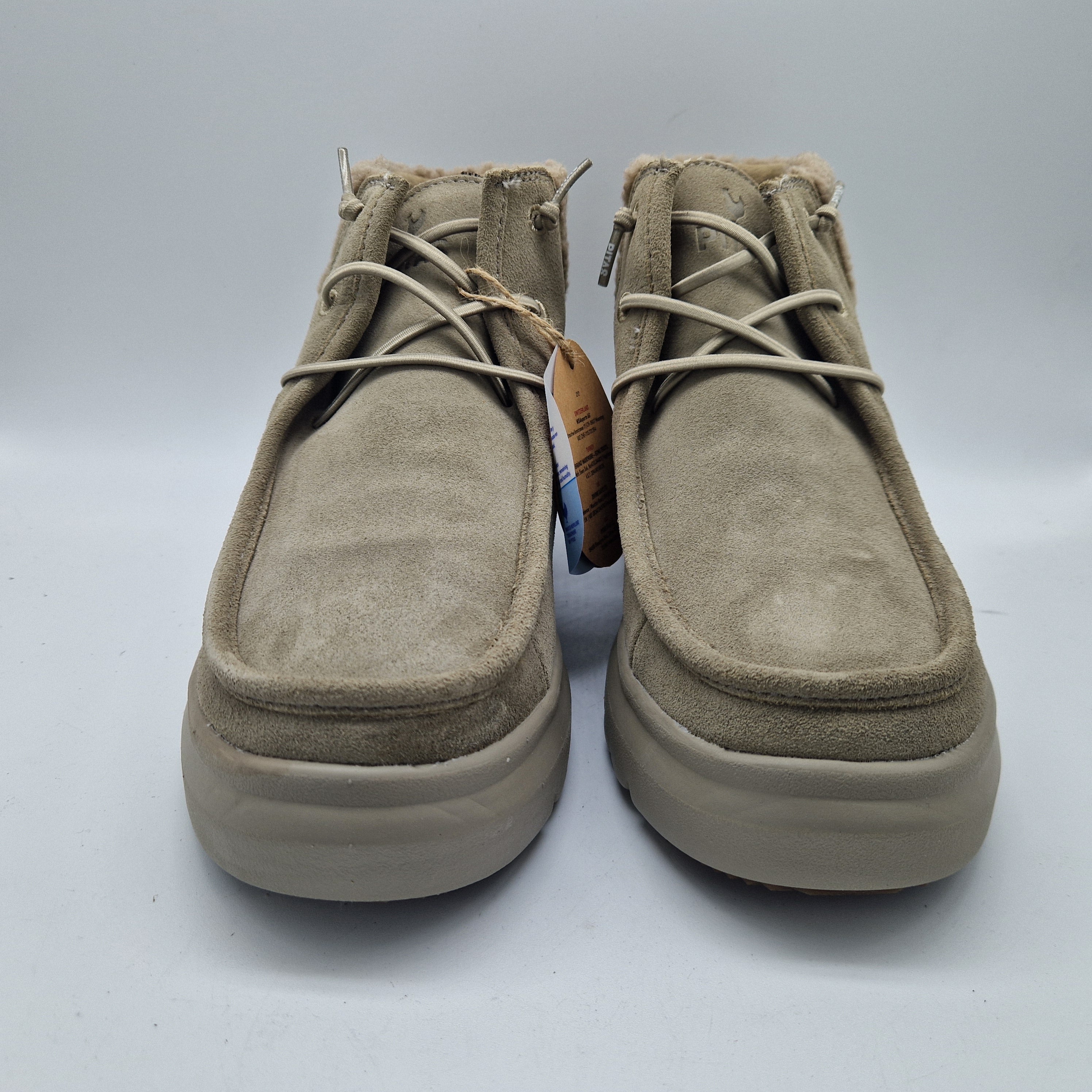 BOTITA CON CORDÓN EN ANTE BEIGE