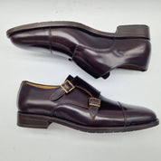 2 HEBILLAS EN PIEL MARRÓN - 70001