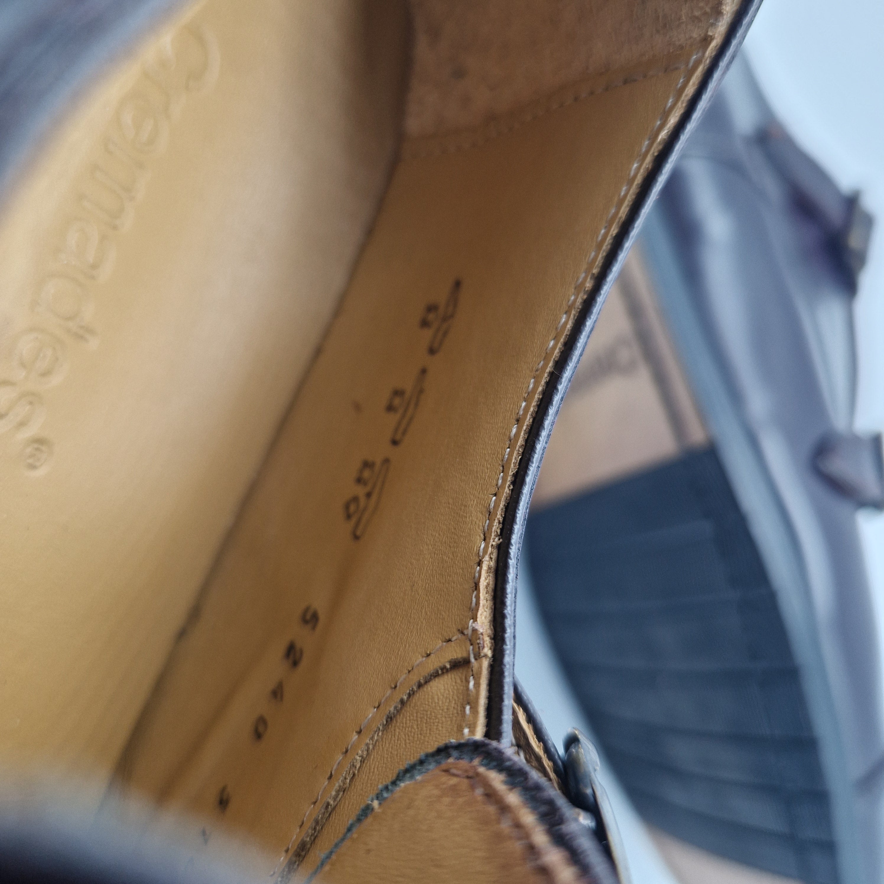 2 HEBILLAS EN PIEL BURDEOS - 70002