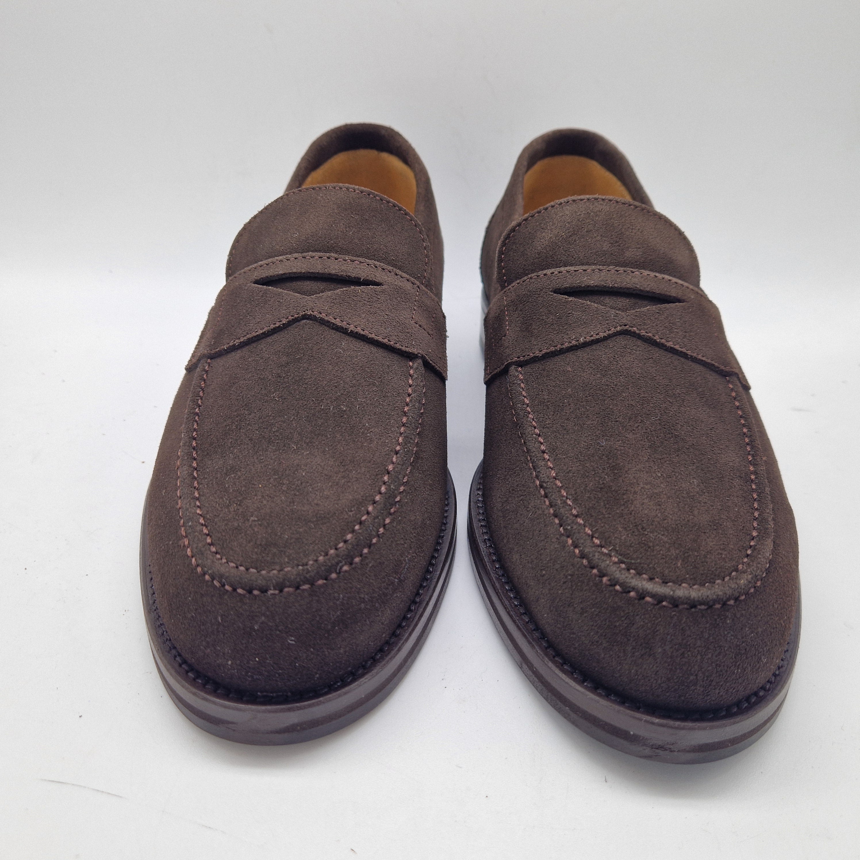 MOCASÍN ANTIFAZ EN SERRAJE MARRÓN - 70005