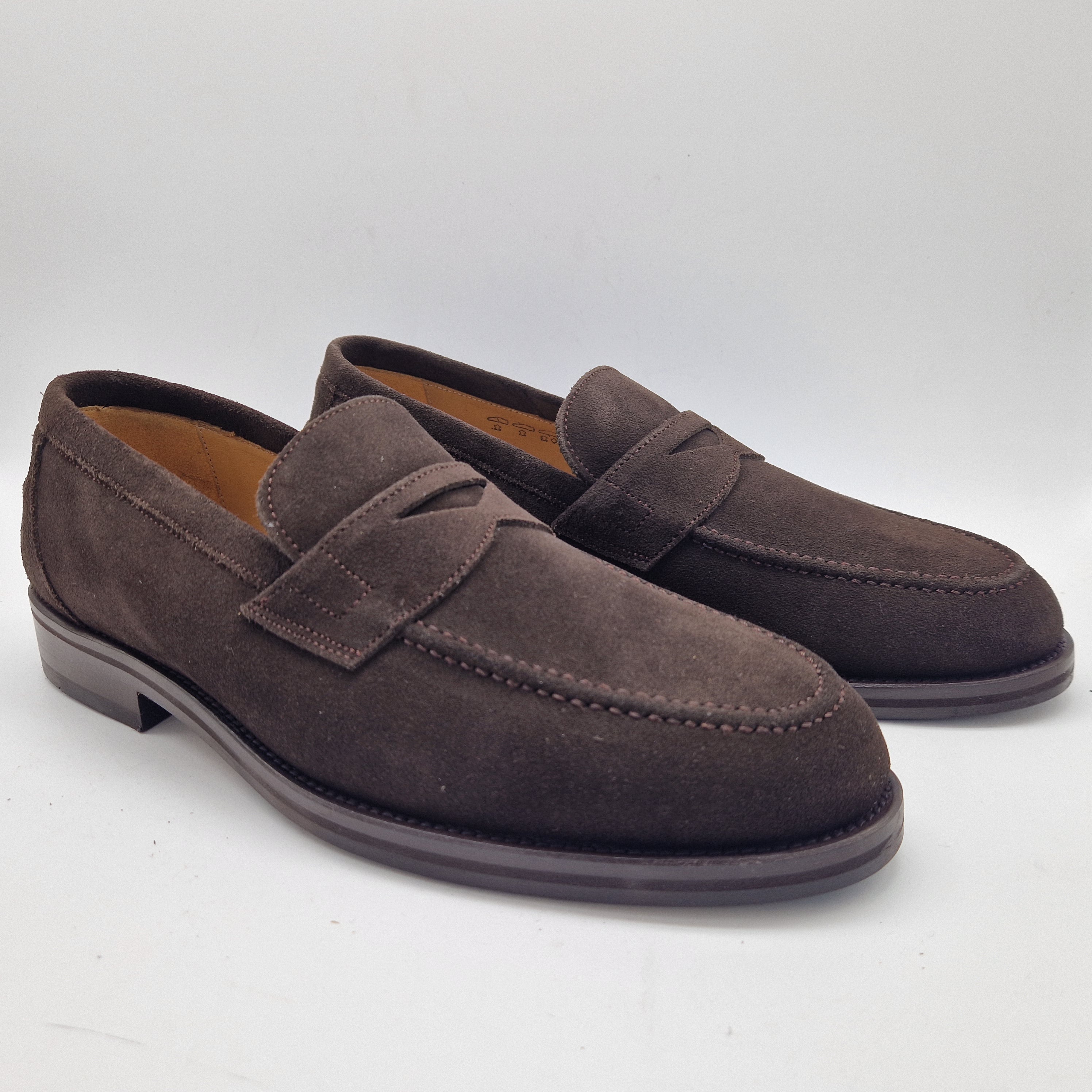 MOCASÍN ANTIFAZ EN SERRAJE MARRÓN - 70005