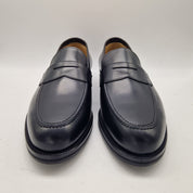 MOCASÍN DE ANTIFAZ EN PIEL NEGRA - 70006