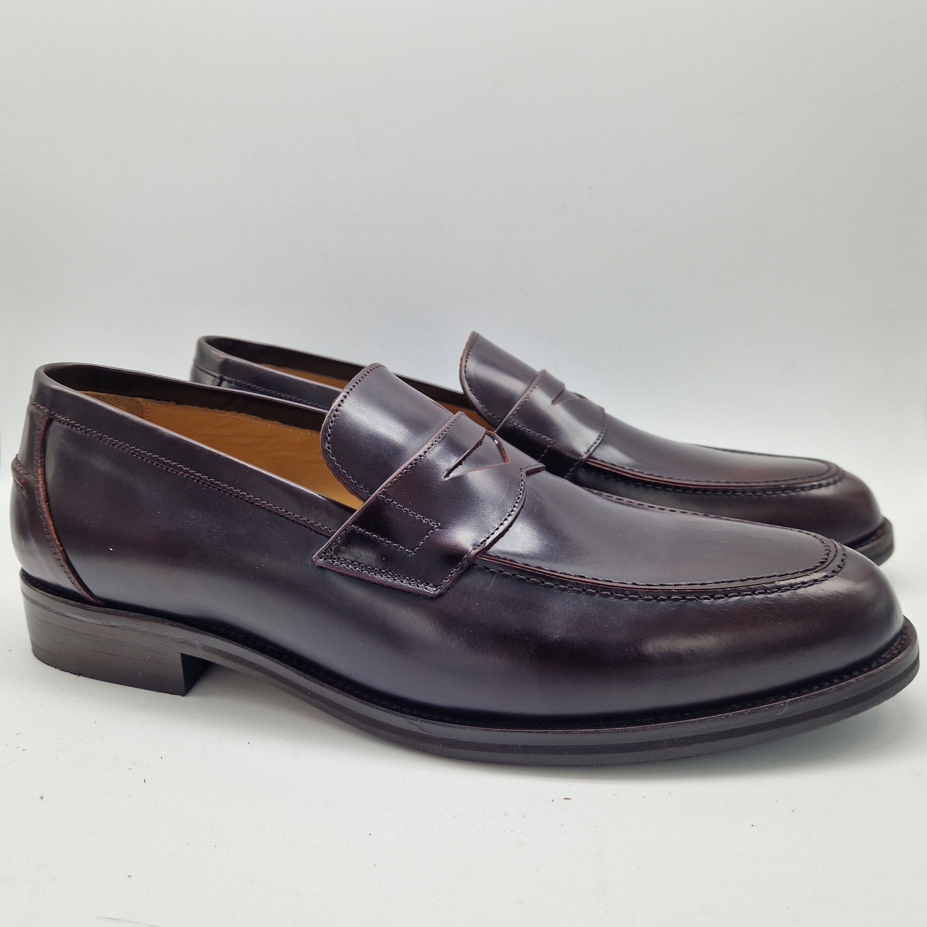 MOCASÍN DE ANTIFAZ EN PIEL MARRÓN - 70008