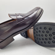 MOCASÍN DE ANTIFAZ EN PIEL MARRÓN - 70008