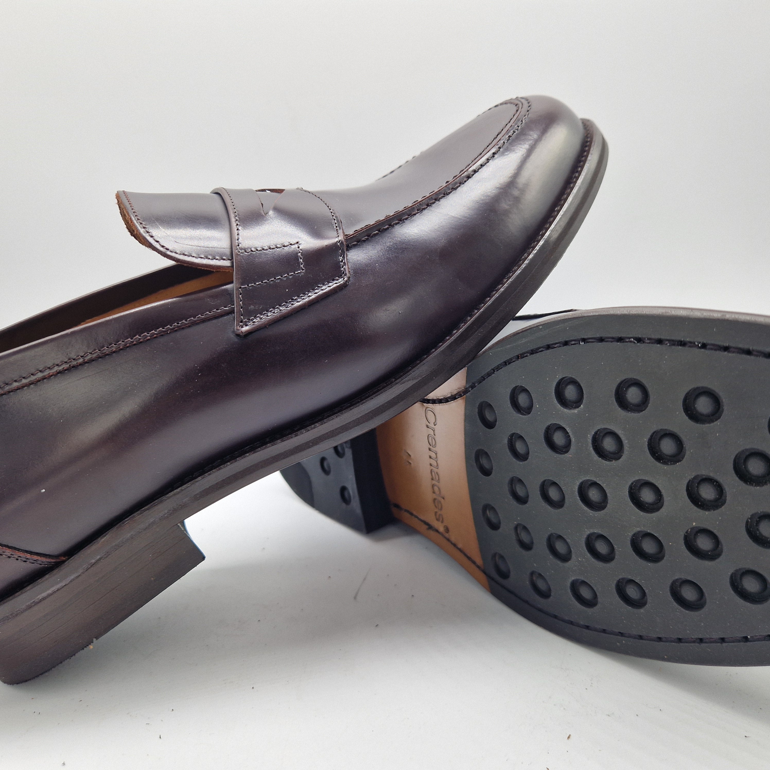 MOCASÍN DE ANTIFAZ EN PIEL MARRÓN - 70008