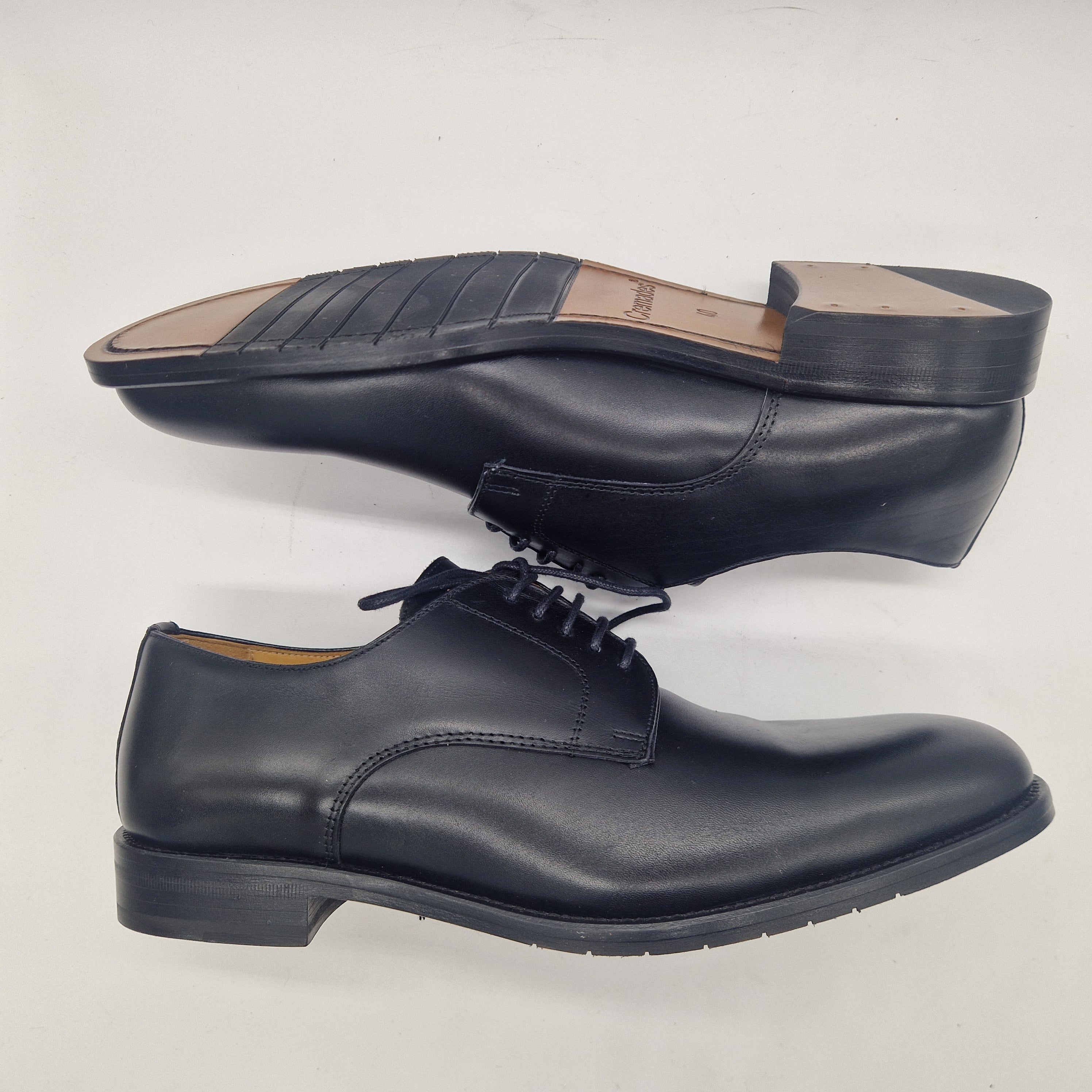 BLUCHER EN PIEL NEGRA - 70017