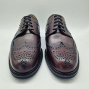 BLUCHER PICADO EN PIEL BURDEOS