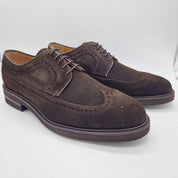 BLUCHER PICADO EN SERRAJE MARRÓN - 70048