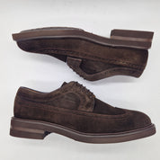 BLUCHER PICADO EN SERRAJE MARRÓN - 70048