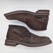 BOTITA EN SERRAJE MARRÓN - 70049