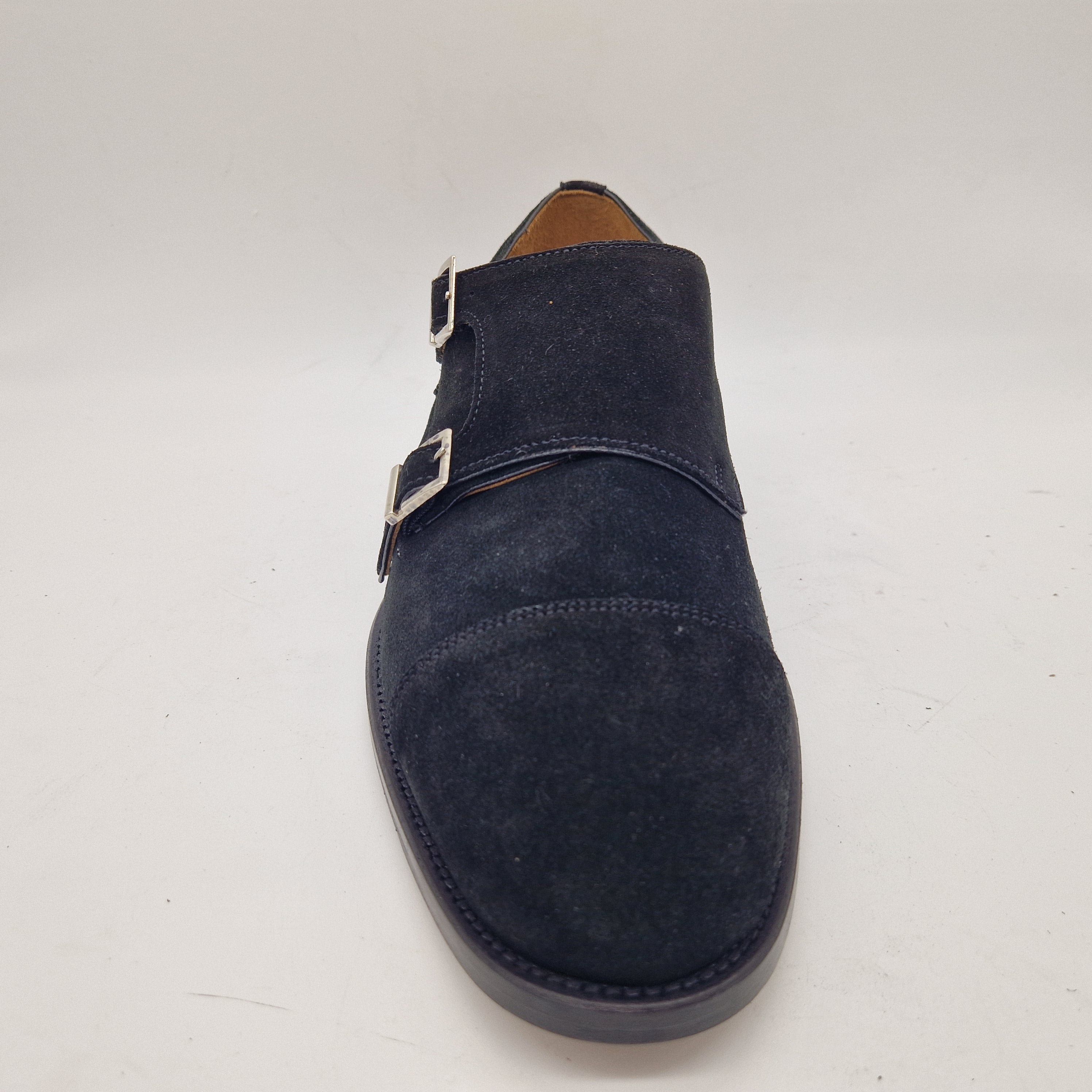 2 HEBILLAS EN SERRAJE NEGRO - 70064