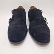 2 HEBILLAS EN SERRAJE NEGRO - 70064