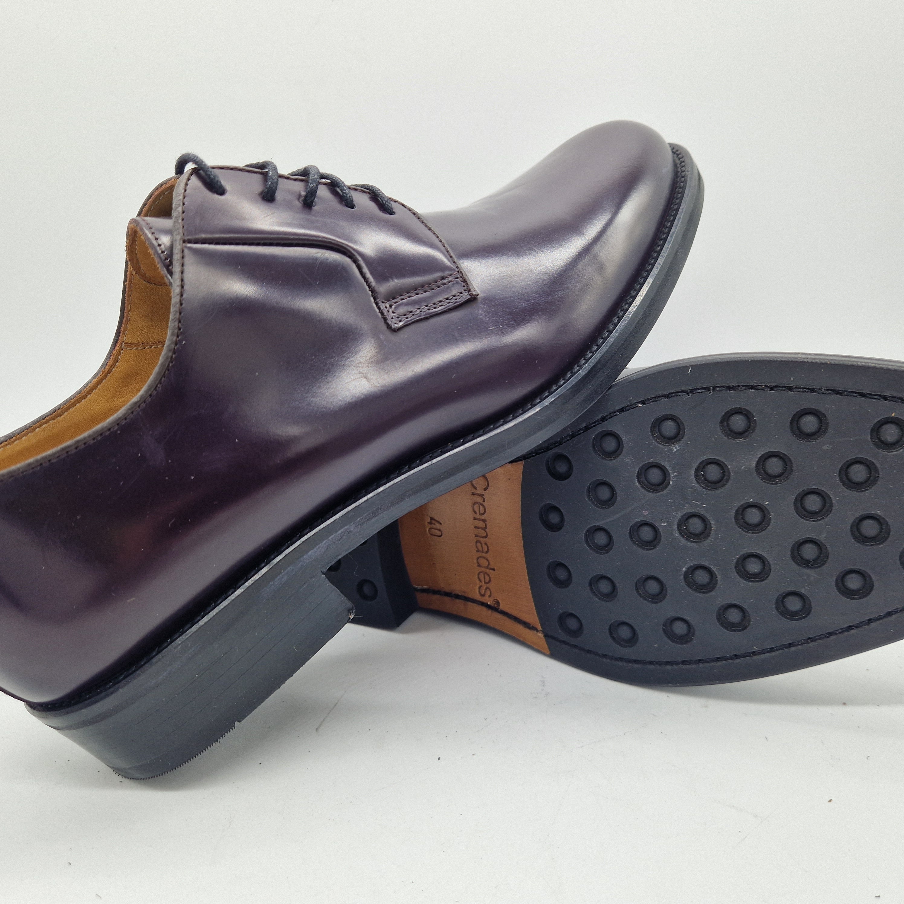 BLUCHER EN PIEL BURDEOS - 70073