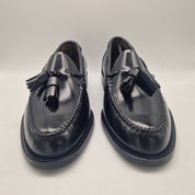 CASTELLANO DE BORLAS EN PIEL NEGRA - 70286