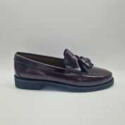 CASTELLANO DE BORLAS EN PIEL BURDEOS - 70295