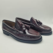 CASTELLANO DE BORLAS EN PIEL BURDEOS - 70295