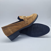 MOCASÍN EN SERRAJE CUERO