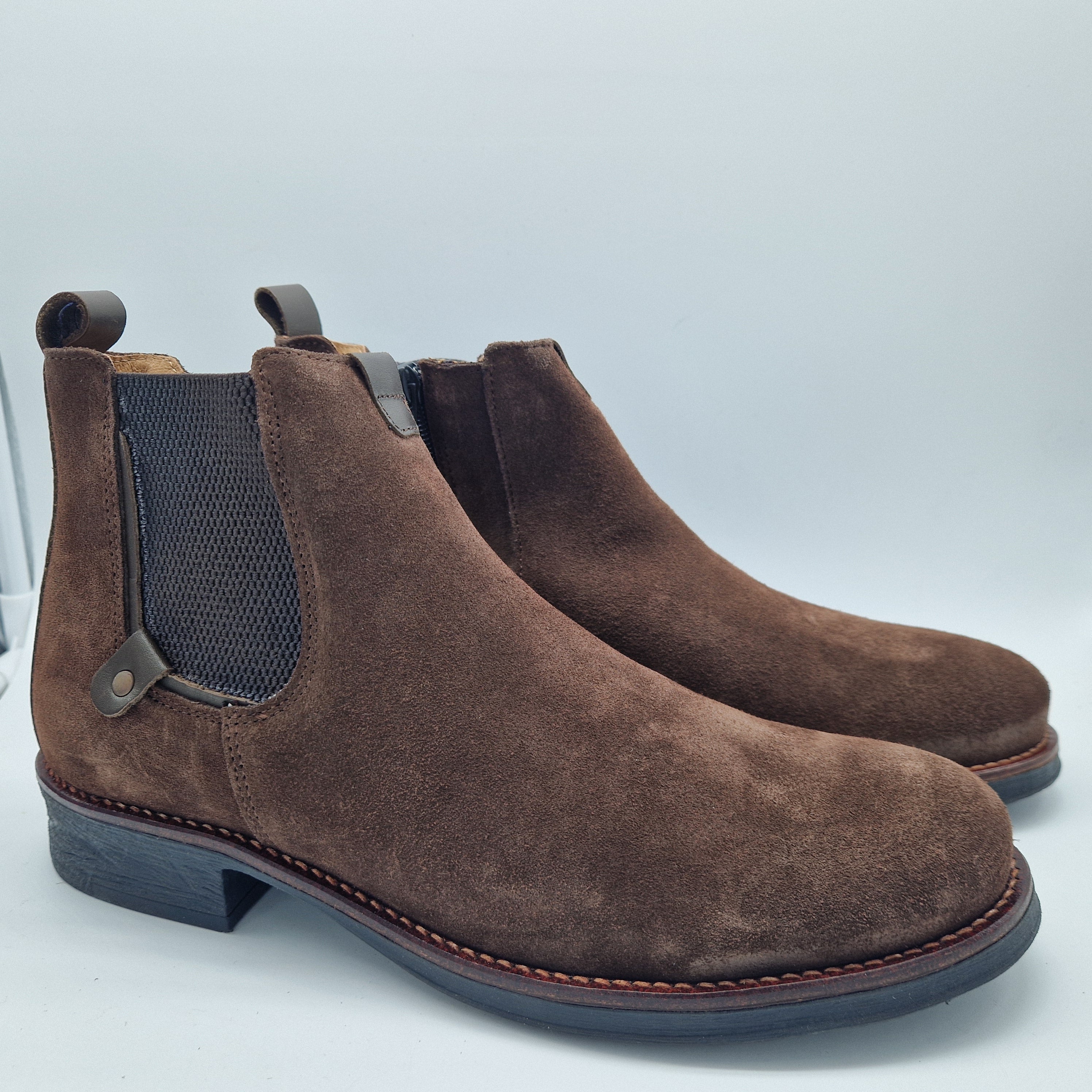 BOTA CHELSEA EN SERRAJE MARRÓN