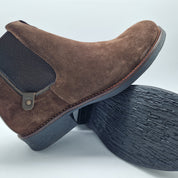 BOTA CHELSEA EN SERRAJE MARRÓN