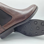 BOTA CHELSEA EN PIEL MARRÓN