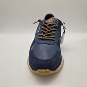 DEPORTIVO EN PIELES MARINO