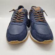 DEPORTIVO EN PIELES MARINO