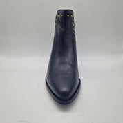 BOTÍN CON TACHS EN PIEL NEGRA - 71020