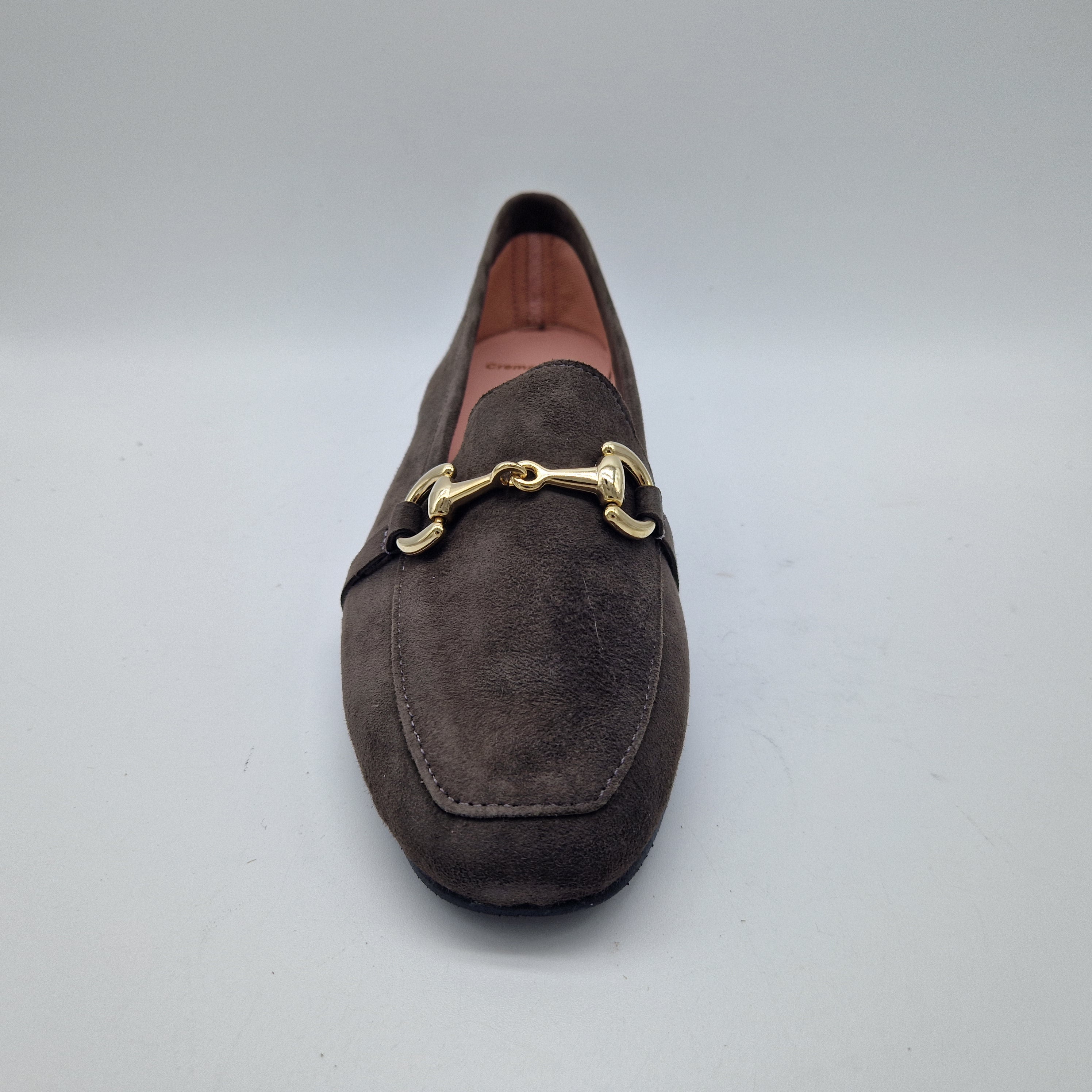 MOCASIN CON ESTRIBO EN ANTE TAUPE