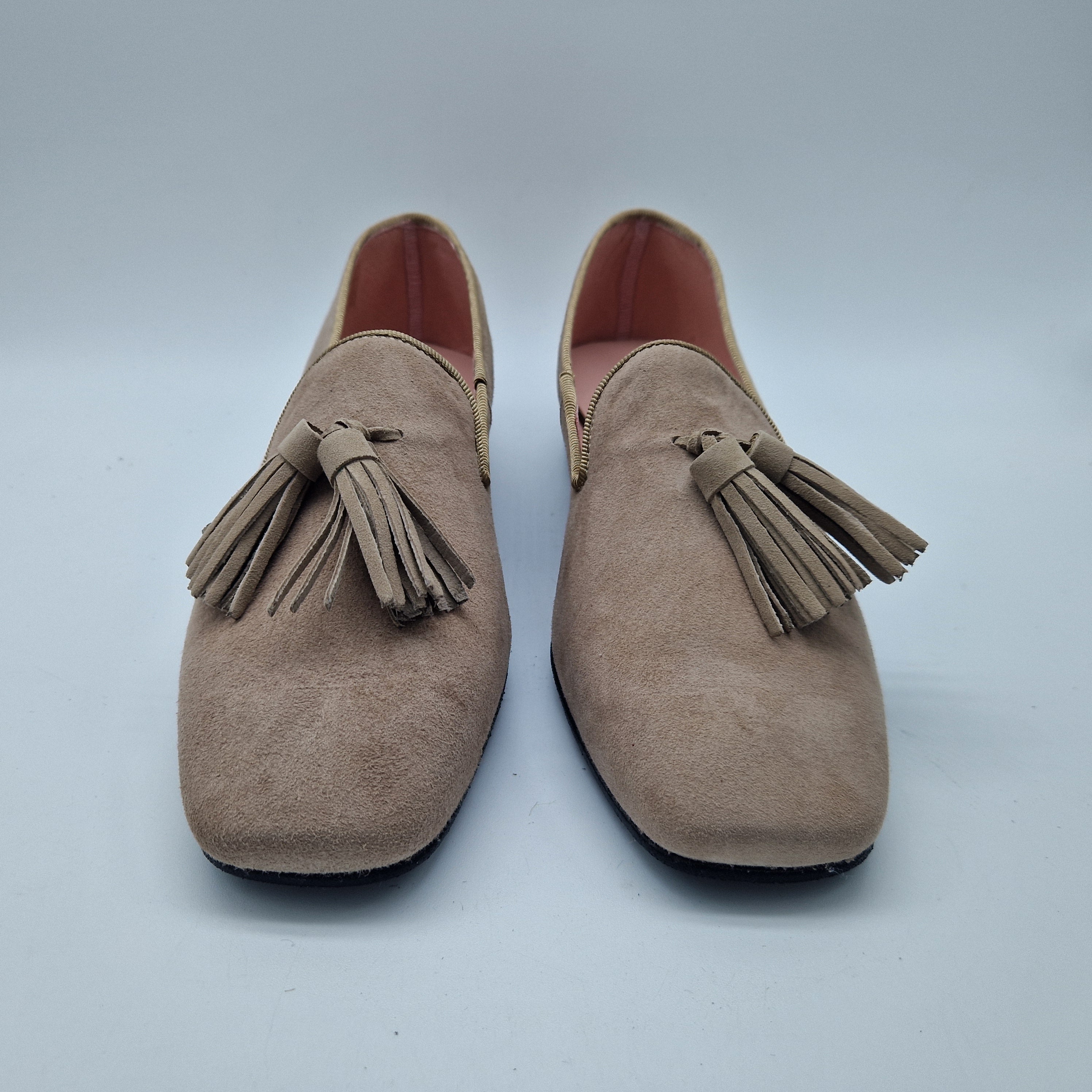 COPETE DE BORLAS EN ANTE TAUPE