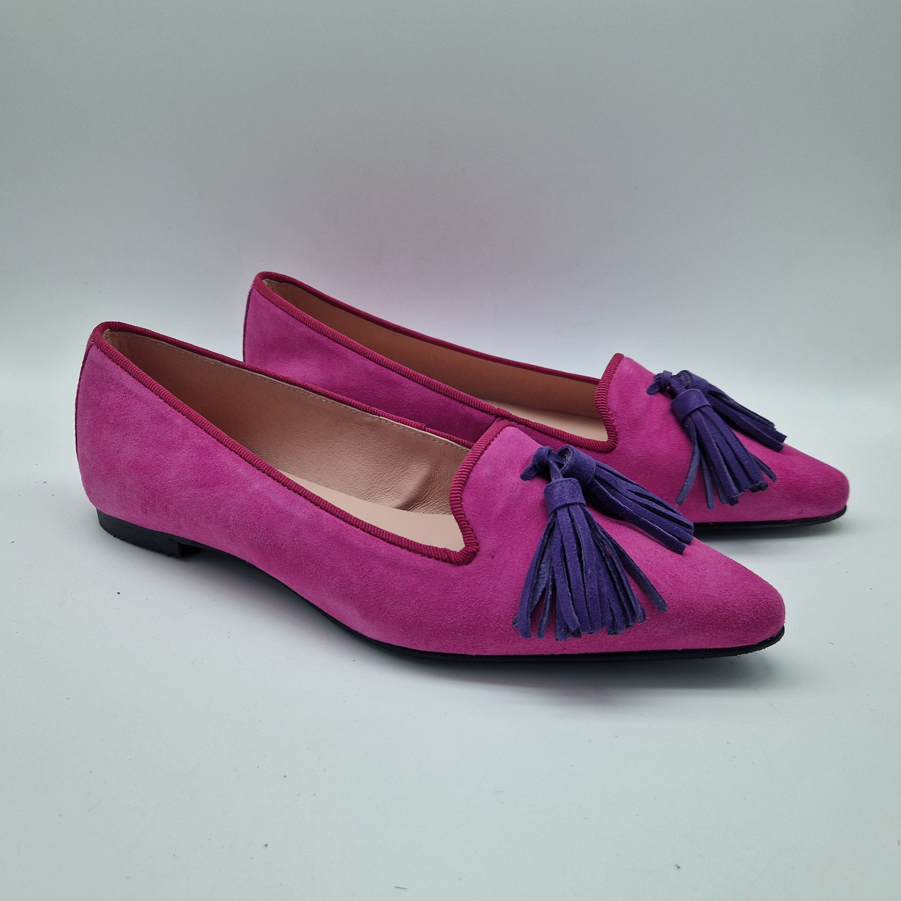 COPETE CON BORLAS EN ANTE FUXIA