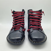 BOTÍN EN PIEL NEGRA