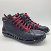 BOTÍN EN PIEL NEGRA