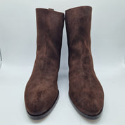 BOTÍN BAJO EN SERRAJE MOKA