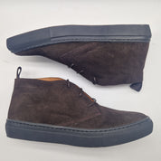 BOTÍN EN SERRAJE MARRÓN - 71690