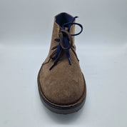 BOTITA DE CORDONES EN SERRAJE TAUPE