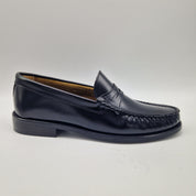 MOCASÍN DE ANTIFAZ EN PIEL NEGRA