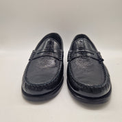 MOCASÍN DE ANTIFAZ EN CHAROL NEGRO