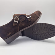 2 HEBILLAS EN ANTE MARRÓN