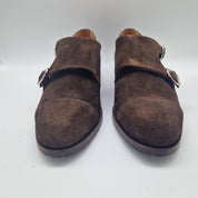 2 HEBILLAS EN ANTE MARRÓN