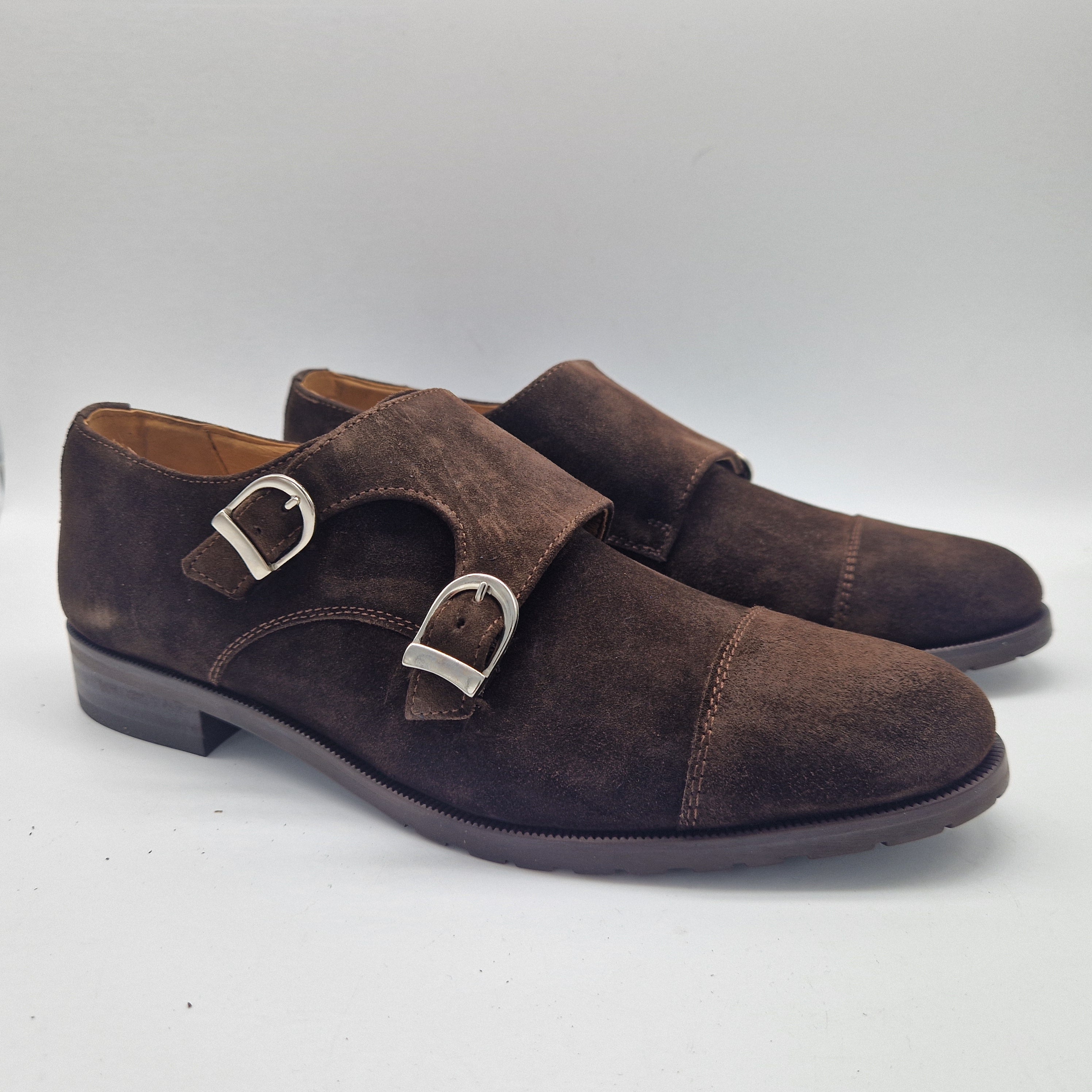 2 HEBILLAS EN ANTE MARRÓN