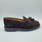 CASTELLANO DE BORLAS EN SERRAJE MARRÓN