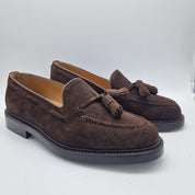 CASTELLANO DE BORLAS EN SERRAJE MARRÓN