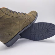 BOTITA EN SERRAJE VERDE