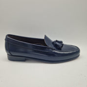 CASTELLANO DE BORLAS EN PIEL MARINO - 72023