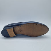 CASTELLANO DE BORLAS EN PIEL MARINO - 72023