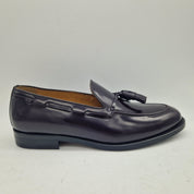 CASTELLANO DE BORLAS EN PIEL BURDEOS - 72177