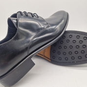 BLUCHER EN PIEL NEGRA - 72207