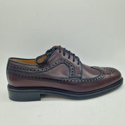 BLUCHER PICADO EN PIEL BURDEOS - 72220